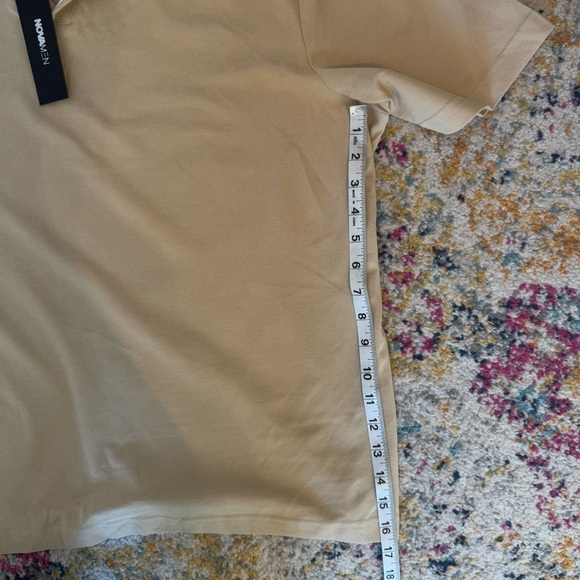 NWT Nova Men Jaxon Short Sleeve Polo Tan 100% Cotton Size XL - Picture 11 of 12